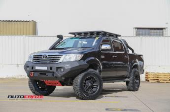 TOYOTA HILUX 4WD MONSTER XD 2 MATTE BLACK